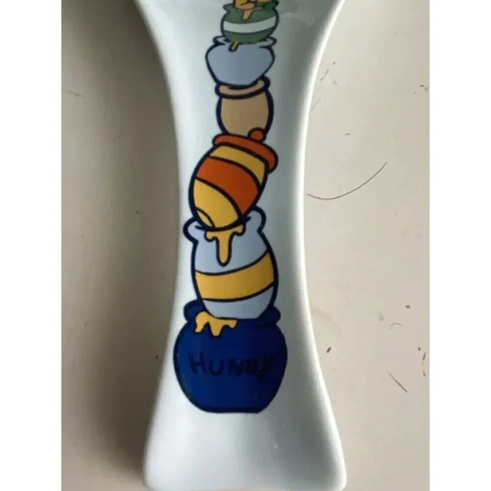 Disney‎ Winnie The Pooh Honey Pot Beehive Spoon Rest Utensil Kitchen Ceramic NEW